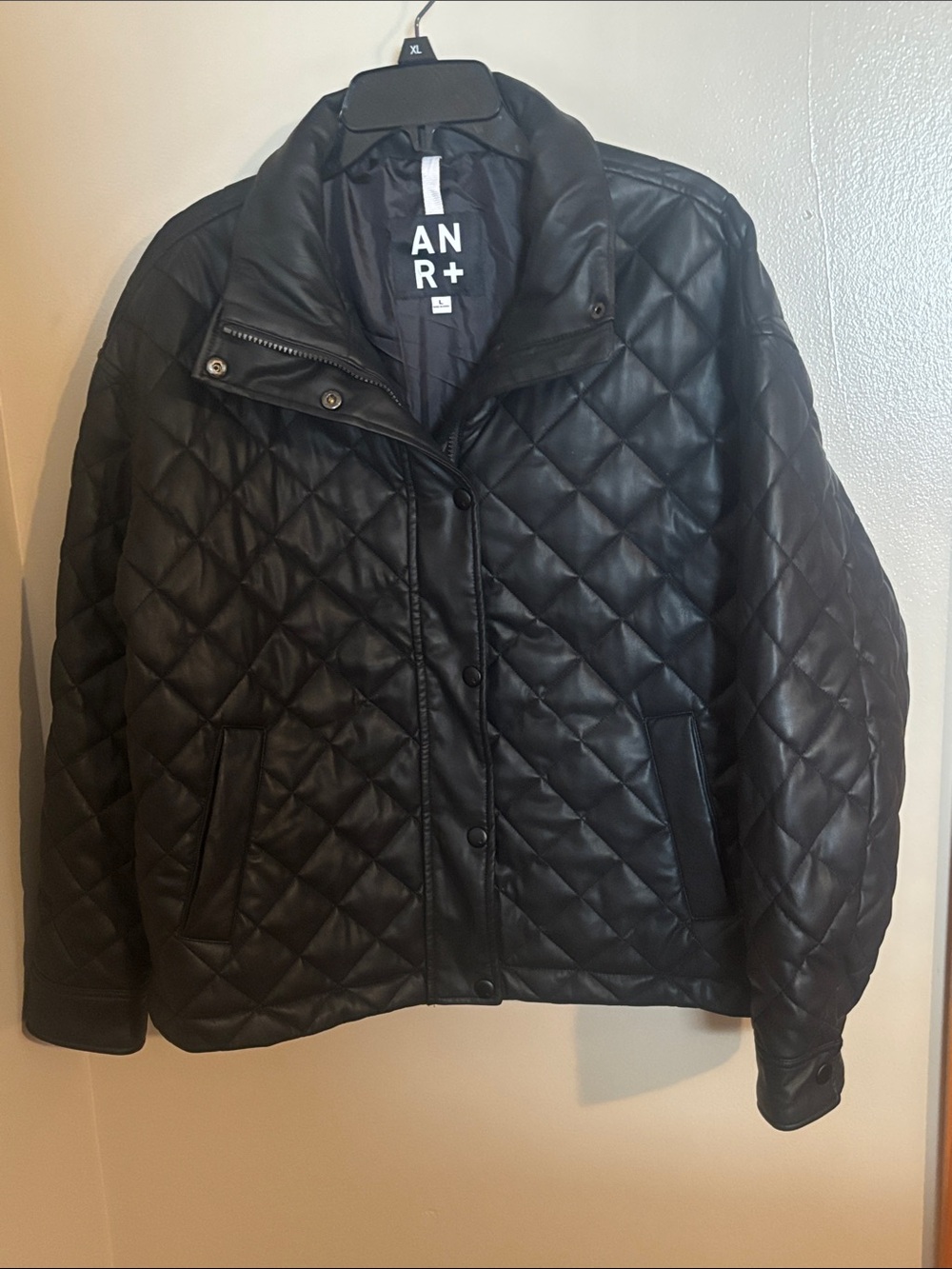 Alp N Rock Women’s Faux Leather Milano Jacket with PrimaLoft Insulation Size L